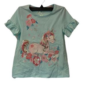 Tommy Bahamas Unicorn Girls Shirt.
